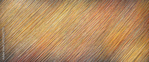 Abstract diagonal lines in warm hues creating a textured and artistic background composition
