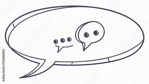  oval bubble speech vector 