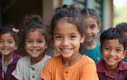 Group of children. High quality