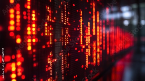 A failed data upload, with glowing error messages covering a screen 