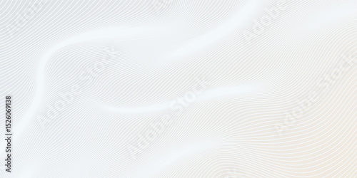 Premium background design with white line pattern (texture) in luxury pastel colour. Abstract horizontal vector template for business banner, formal backdrop,