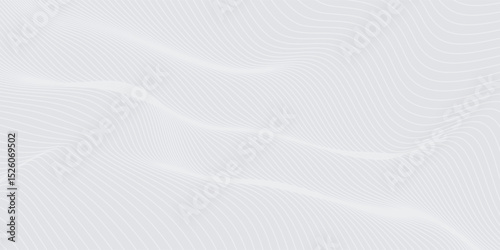 Premium background design with white line pattern (texture) in luxury pastel colour. Abstract horizontal vector template for business banner,