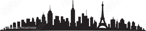 vector illustration of a city