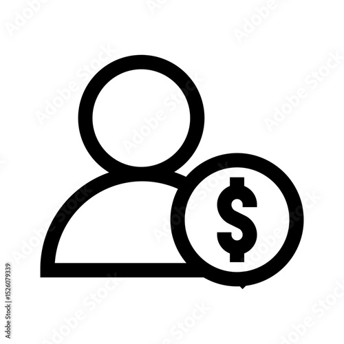 User Dollar Icon