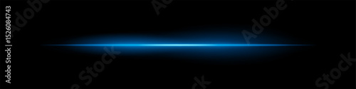 Blue power streak. Focused beam with intense glow and wide radial blur, creating hot energy feel on black background. Great for sci-fi, flame, speed visuals.