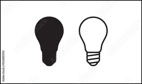 Calculator vector in solid black and outline layout