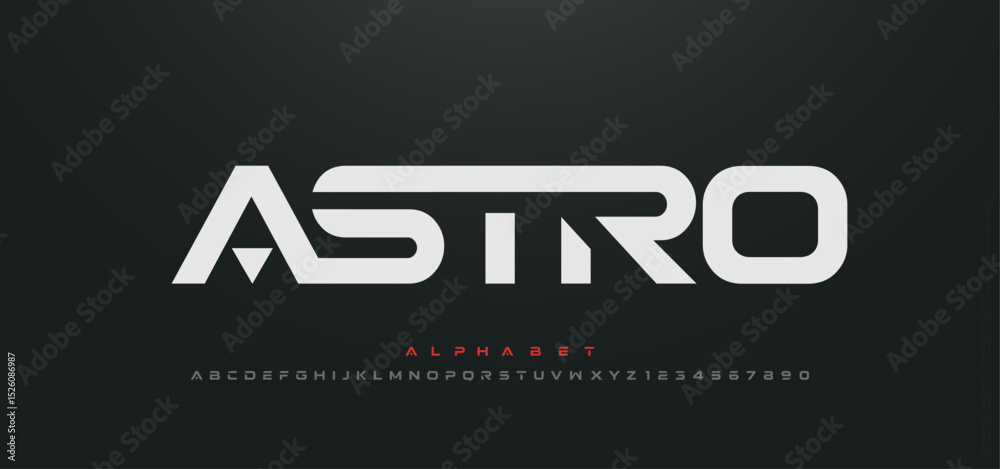 Abstract sport modern alphabet logo font. Typography bold typeface design for sport, technology, fashion, digital, future creative logos fonts. vector illustration