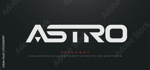 Abstract sport modern alphabet logo font. Typography bold typeface design for sport, technology, fashion, digital, future creative logos fonts. vector illustration