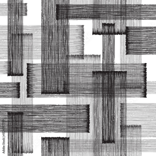 Collage pattern of abstract and meaningless textures,