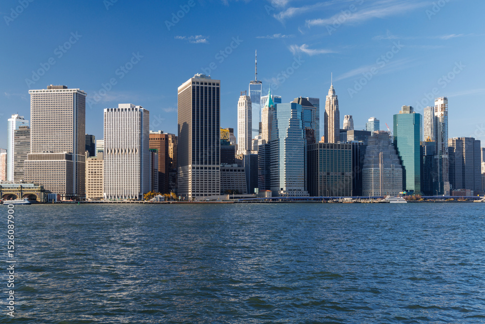 Obraz premium The New York Manhattan skyline