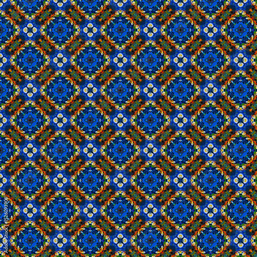 multicolor seamless watercolor geometry pattern for unique and elegant fabric printing purposes also abstract