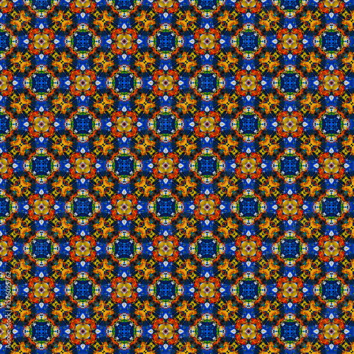 multicolor seamless watercolor geometry pattern for unique and elegant fabric printing purposes also abstract