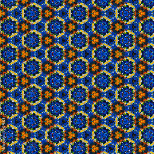 multicolor seamless watercolor geometry pattern for unique and elegant fabric printing purposes also abstract