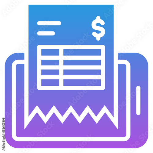 Digital Invoice Icon