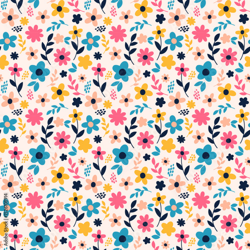 floral seamless pattern