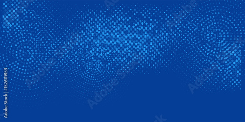 Blue Tech Finance Fintech Background Abstract Pixel Pattern. Abstract Business simple Backdrop art modern