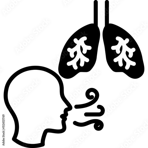 Breathing Exercise mixed icon