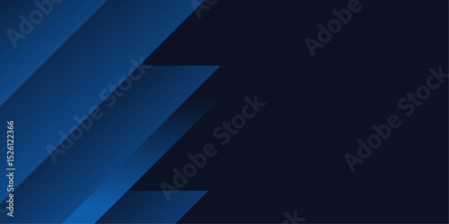 Sleek dark blue abstract background featuring modern geometric shapes, ideal for technology presentations, corporate designs, and digital marketing.