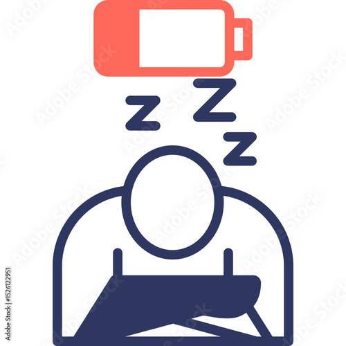 Burnout Recovery mixed color icon