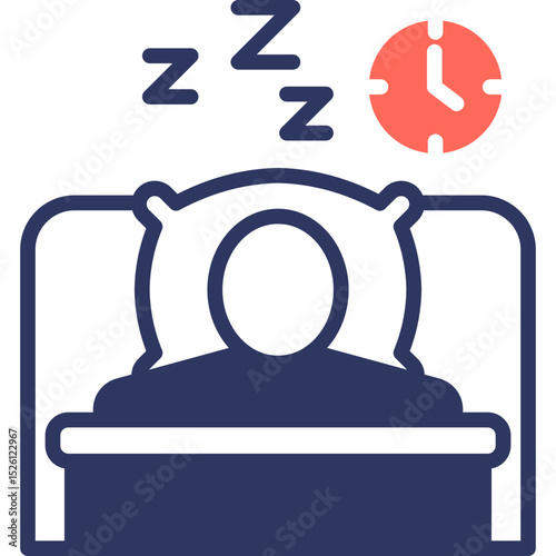 Sleep Hygiene mixed color icon