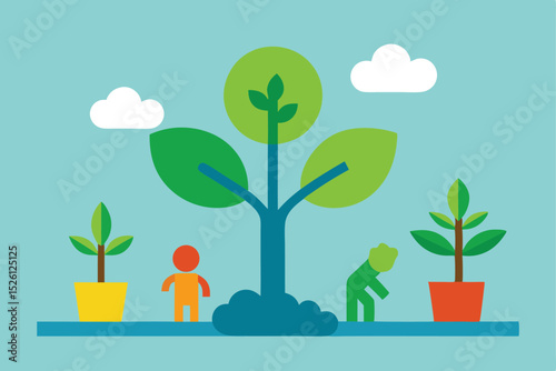 Tree Planting Initiatives for a Greener Future | Sustainable Reforestation Images

