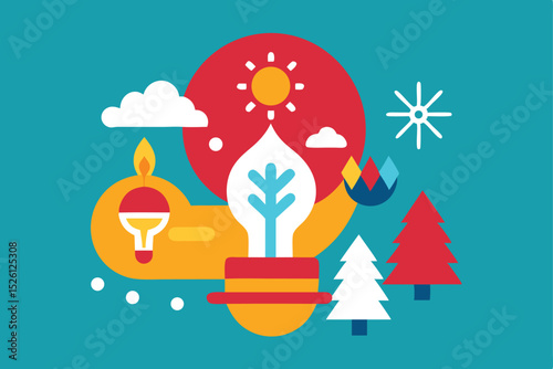 Seasonal Innovation Concepts | Creative Stock Photos & Vectors for Every Season