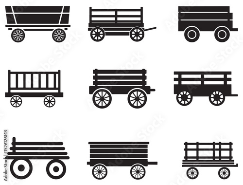 KIDS WAGON SILHOUETTE