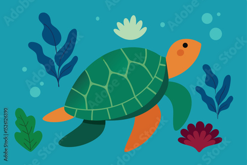 Vibrant Marine Plant Life Images - High-Quality Underwater Flora Photos