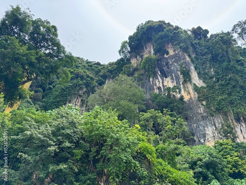 Batu Caves Limestone Cliffs, Kuala Lumpur, Malaysia