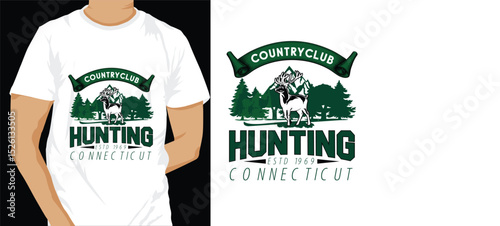 T shirt design featuring Saudi Arabia flag and vector man holding banner in vintage illustration style