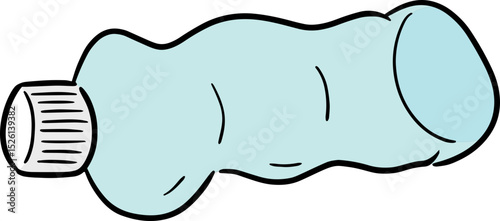 Illustration of plastic bottle
