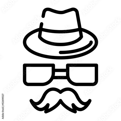 hipster icon