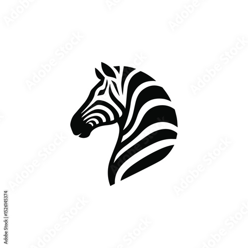Majestic zebra logo