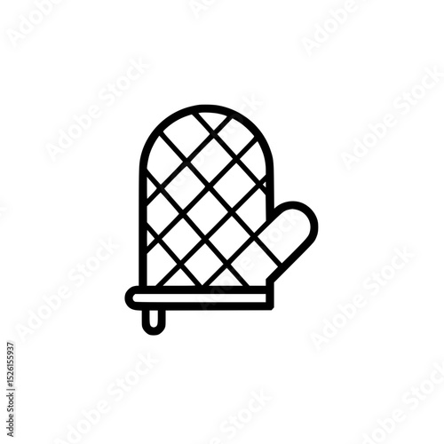 Oven Mitt Icon