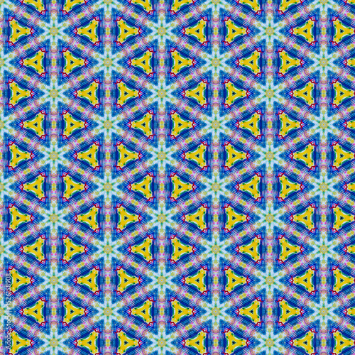 multicolor seamless watercolor geometry pattern for unique and elegant fabric printing purposes also abstract