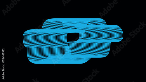 Minimalist Line Wave Poster Set with Vibrant Motion – Perfect for Social Media Graphics, Covers, Flyers, and Trendy Ad Designs

