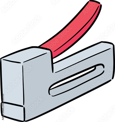 Illustration of stapler
