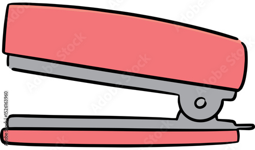 Illustration of stapler
