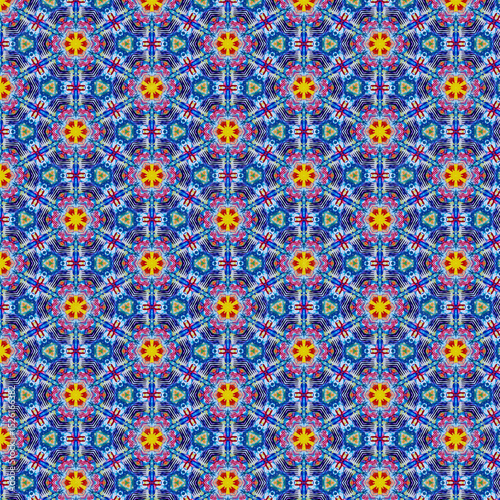 multicolor seamless watercolor geometry pattern for unique and elegant fabric printing purposes also abstract