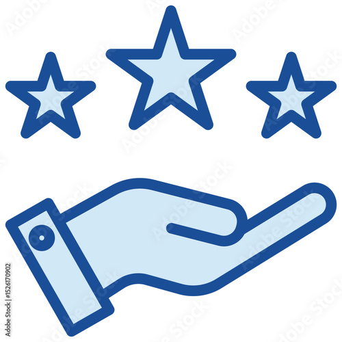Review Blue Icon