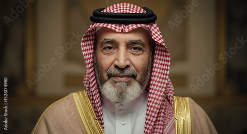 Portrait of King Salman bin Abdulaziz Al Saud