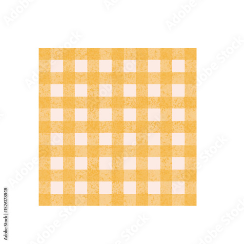 Pastel Gingham Pattern with Subtle Fabric Texture