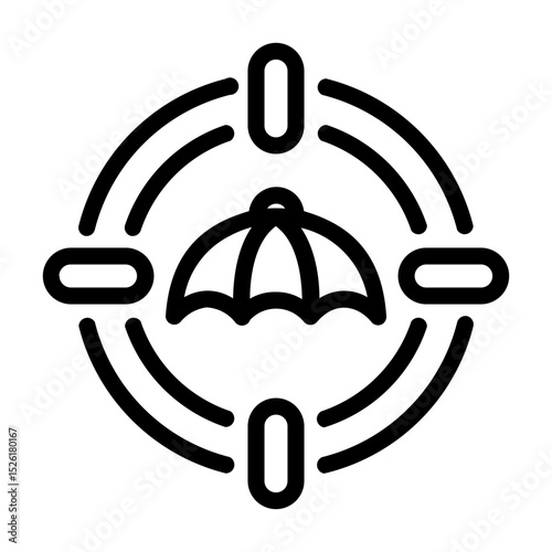 target Line Icon