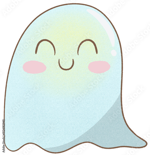 Halloween concept is Cute Little Ghost
