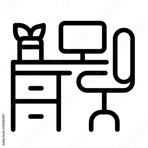 Coworking Space Icon