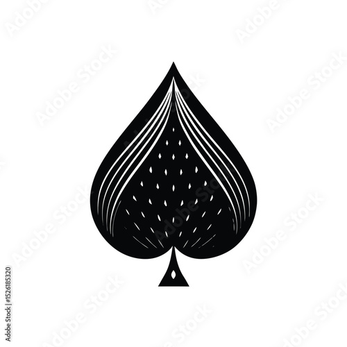 vector illustration of a drop