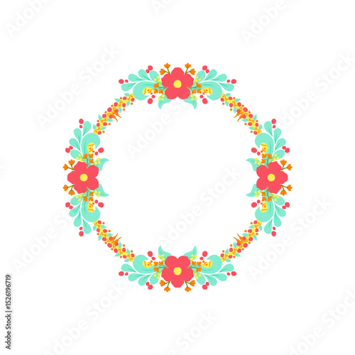 floral wreaths spring  