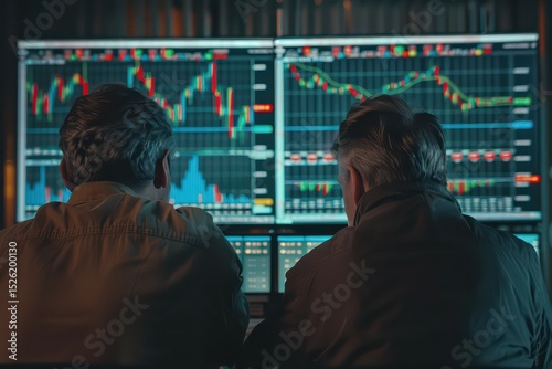 Mutual fund investors reviewing their portfolio performance to make informed investment choices .  photo