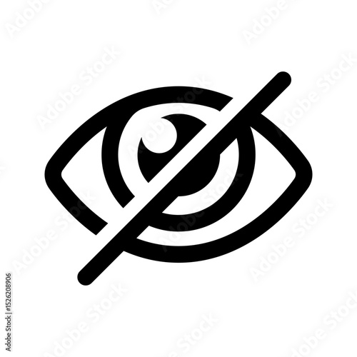 Eye icon . for mobile concept and web design. vector illustration on white background