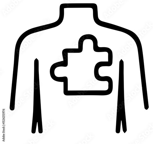 Finding Your Inner Piece A Symbolic Puzzle Connection Visual